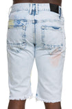 Span Paint Splatter Shorts