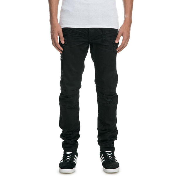 Front View Men's Fbrk Rip Span Denim Jean