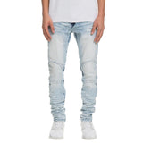 Front View Men's Denim Span Jeans