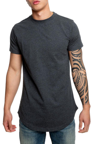 Men's Basic Scallop Tee