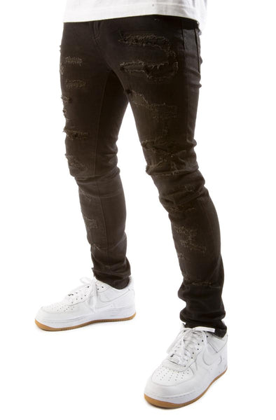 Front View Lloyd Ripped and Torn Jean