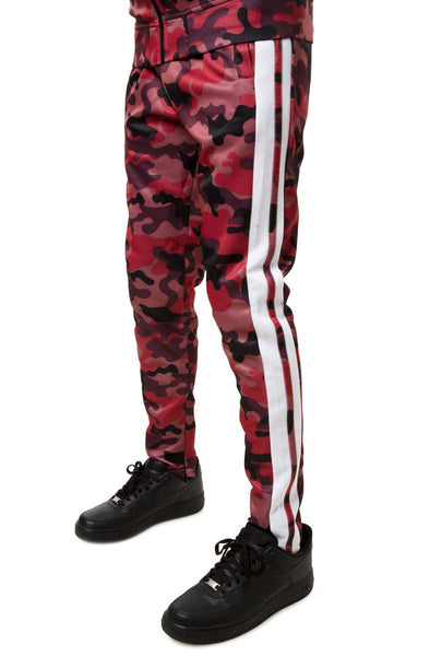 Front View Double Stripe Track Pants