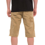 Men's Ripped Denim Shorts