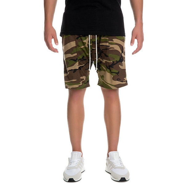 Front View Men's Fleece Short