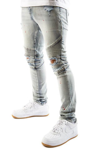 Kraven Moto Panel Jean
