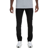 Front View Men's Knee Split Denim Jean