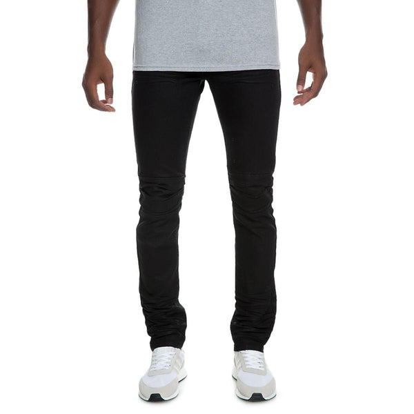 Front View Men's Knee Split Denim Jean