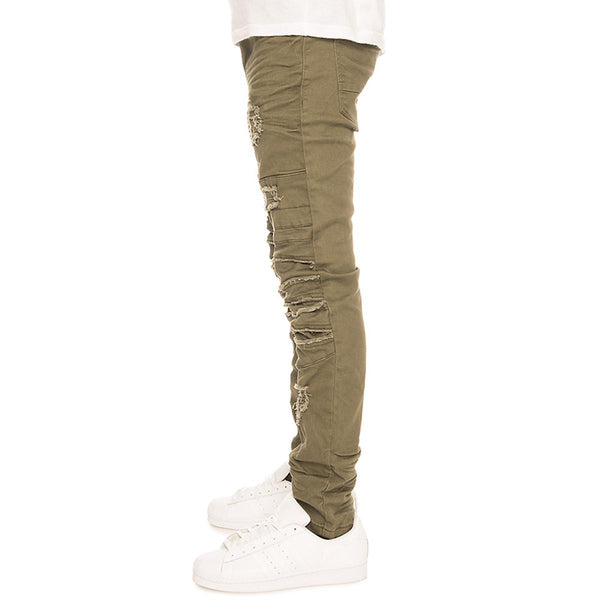 Men's Ripped Denim Jeans