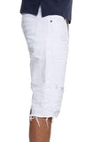 Span Denim Shorts