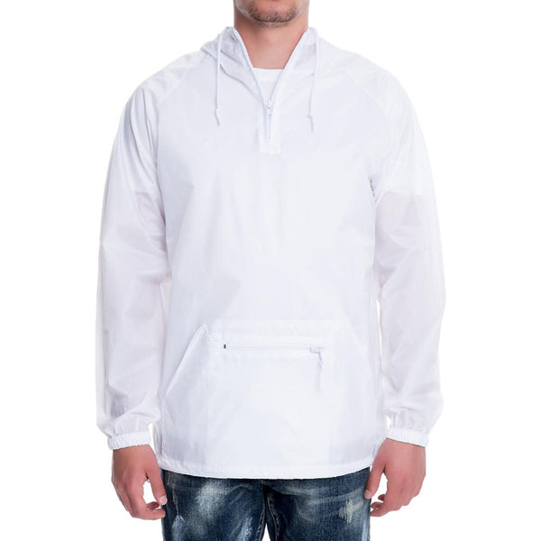 Front View Men's Nylon Anorak Jacket