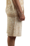 Paisley Knit Shorts