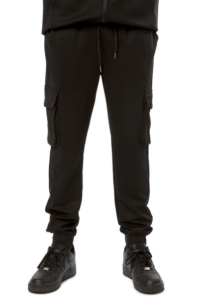 Front View Tech Cargo Joggers