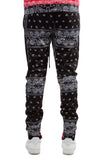 2Tone Paisley Track Pants