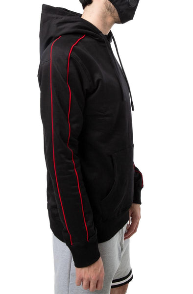 Piped Pullover Hoodie