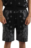 Paisley Knit Shorts