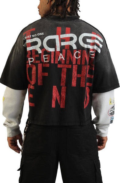 Beginning of the End Layered T-Shirt