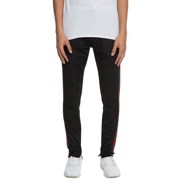 Front View Men's Stripes Track Pant