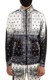 Front View 2Tone Paisley Track Jacket