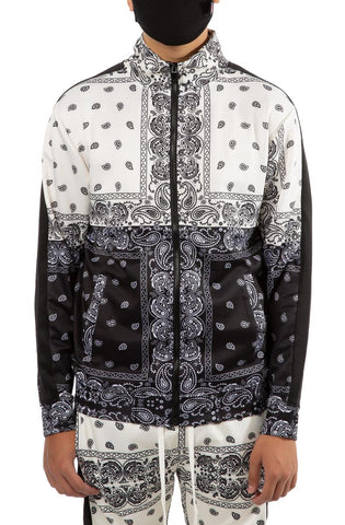 2Tone Paisley Track Jacket