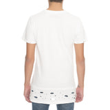 Men's Destroyed Double Tee