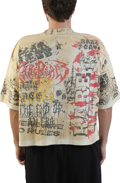 All Over Print Crop T-Shirt