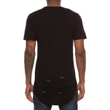 Men's Destroyed Bottom Tee