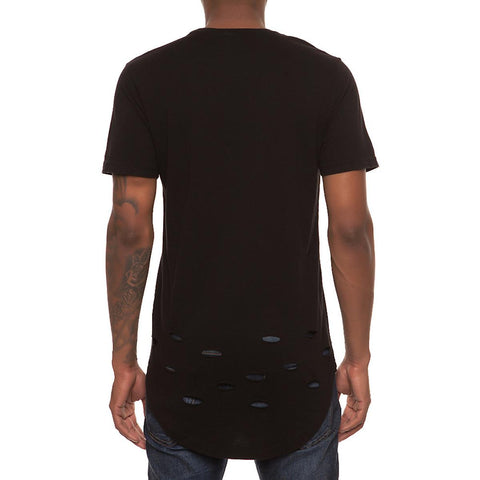 Men's Destroyed Bottom Tee