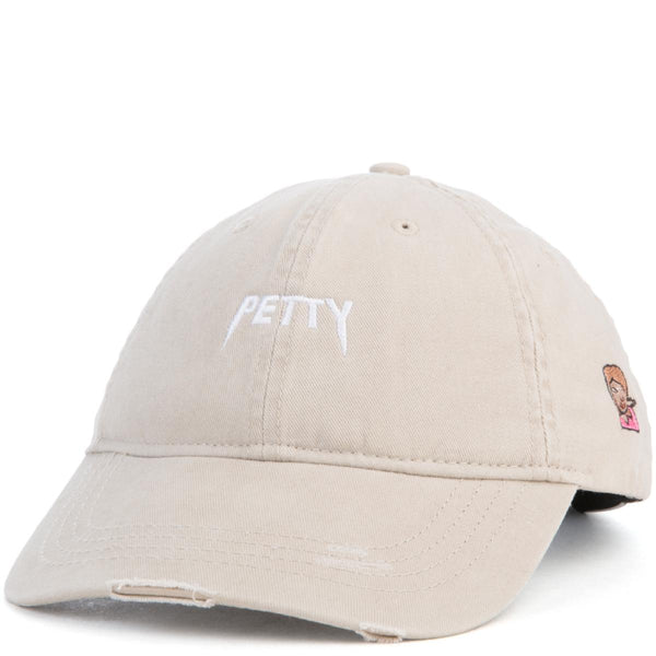 Front View Khaki "Petty" Strapback Hat