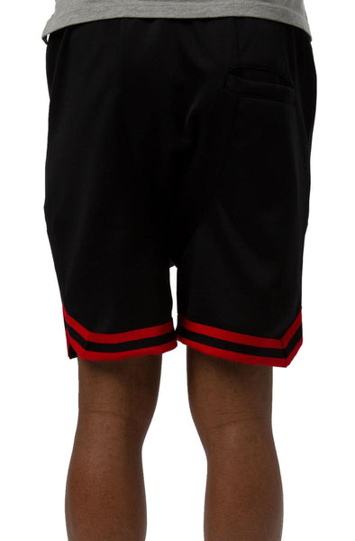 Dropped Track Shorts