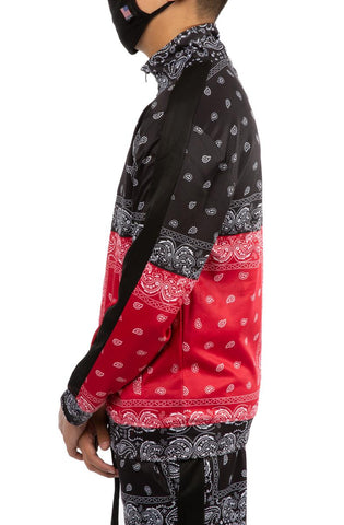 2Tone Paisley Track Jacket