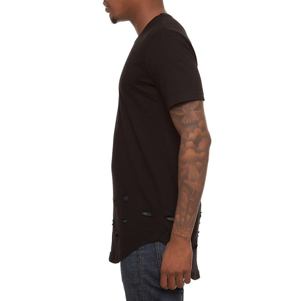 Men's Destroyed Bottom Tee