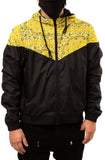 Front View Paisley Windbreaker