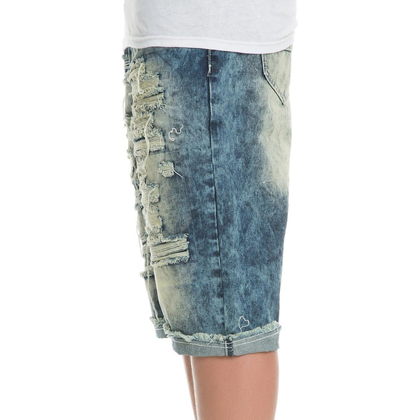 Men's Rip Denim Shorts