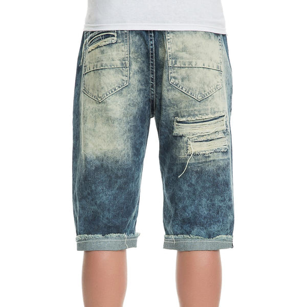 Men's Rip Denim Shorts