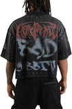 Ski Mask Heavy Crop T-Shirt
