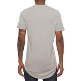 Basic Scallop Tee Grey