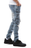 Quinn Distress Basic Jeans