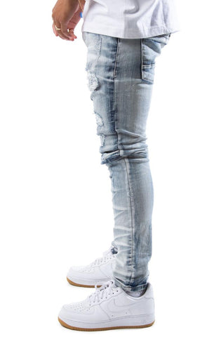 Schizo Crinkle Wash Jean
