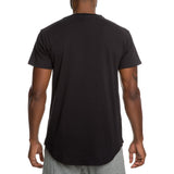 Men's Scallop Tee W Zip Si