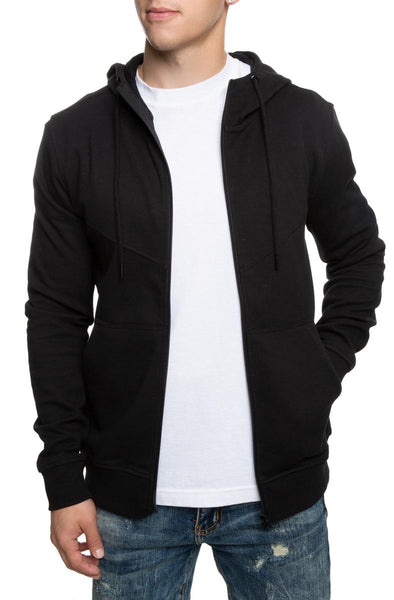 Front View Tech Zip Hoodie