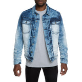Front View Men's Denim Jacket