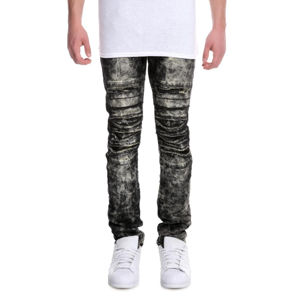 Front View Men's Ripped Twill Pant