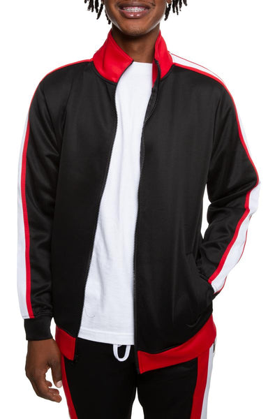 Front View Warmup Track Jacket
