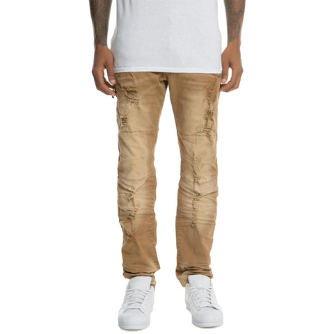 Men's Zipped Ripped Pants