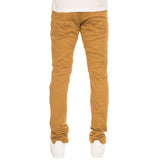 Men's Wheat Ripped Denim Jeans
