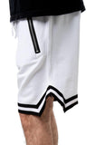 Dropped Track Shorts