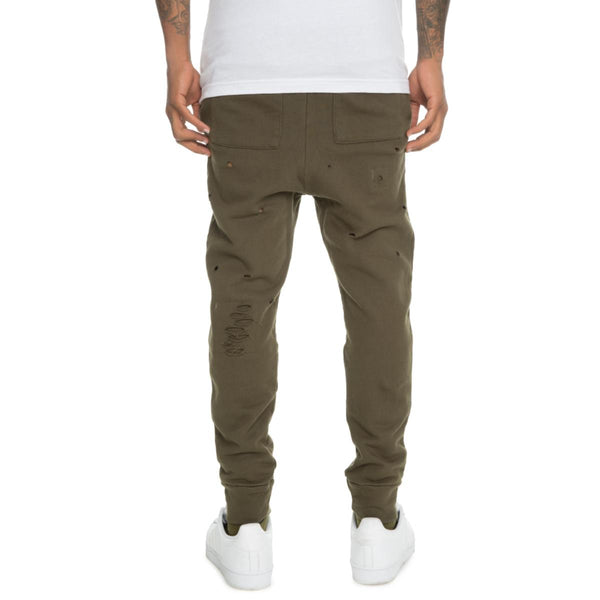 Men's Distressed Joggers