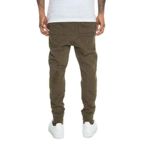 Men's Distressed Joggers