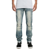 Front View Men's Fbrk Rip Span Denim Jean