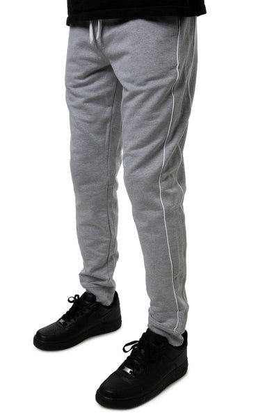 Front View Piped Joggers
